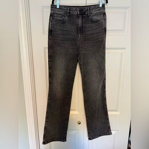 Kut from the Kloth Black Straight Leg Jeans